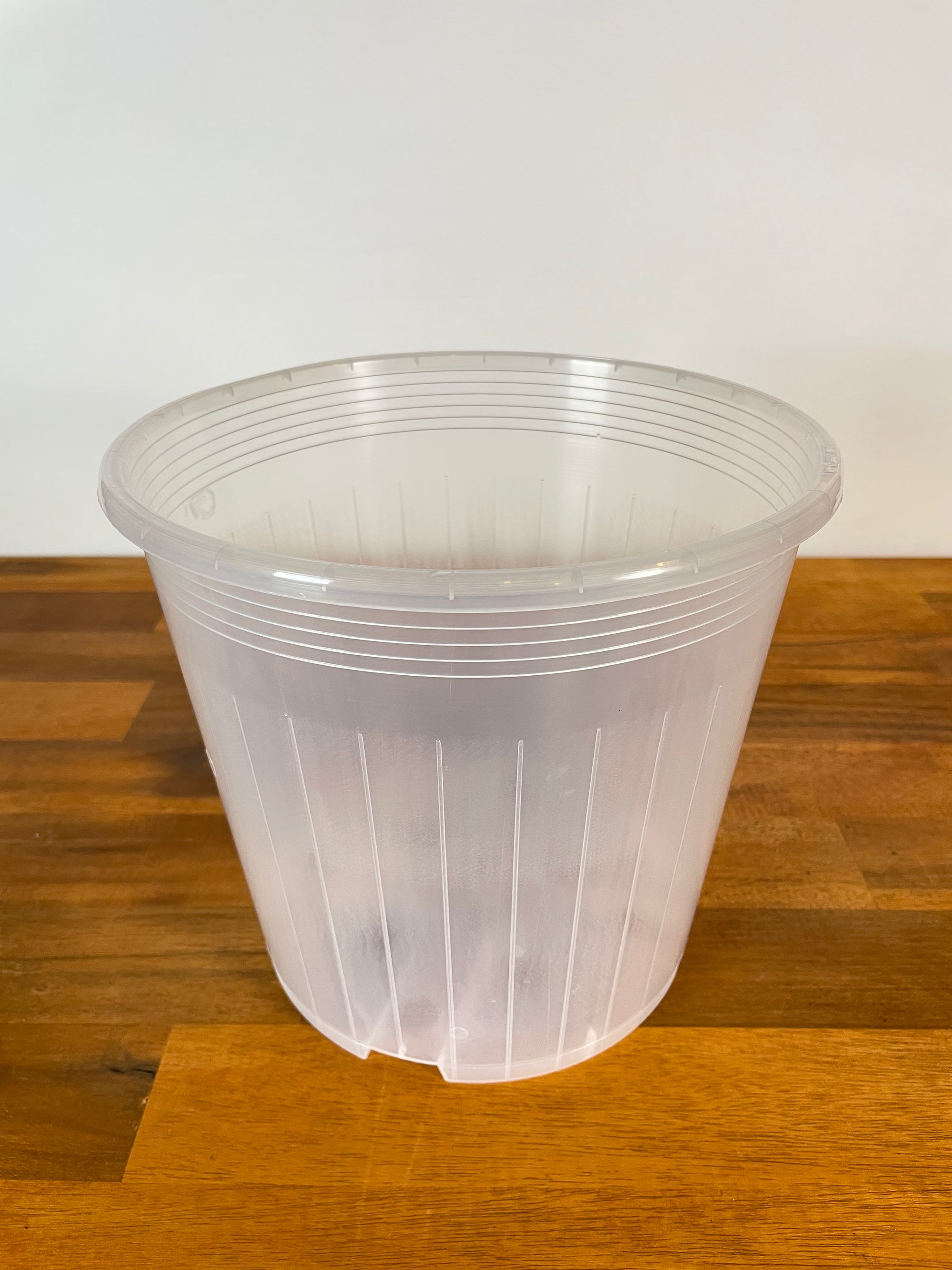 Clear Nursery Pot- 23cm