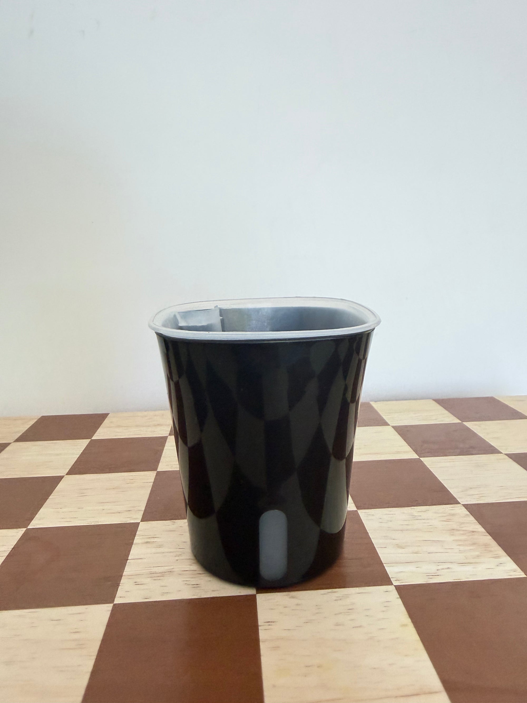 Black Self Watering Pot- 7.5cm