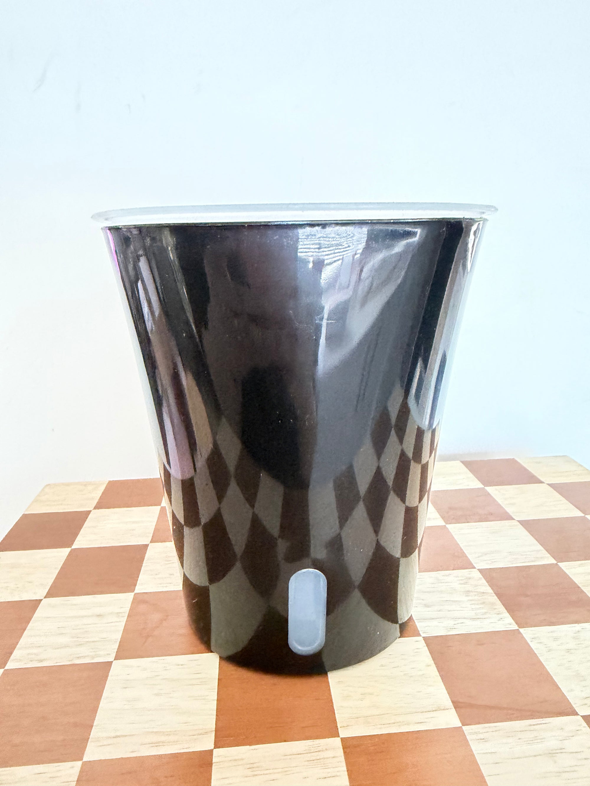 Black Self Watering Pot- 12.5cm