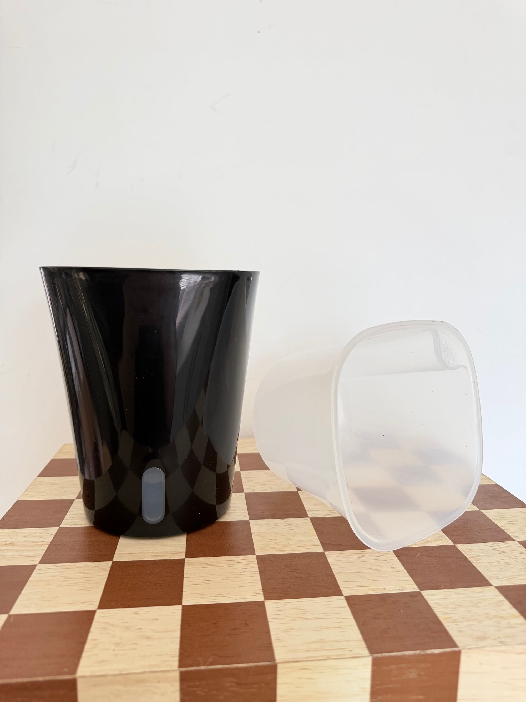 Black Self Watering Pot- 15cm