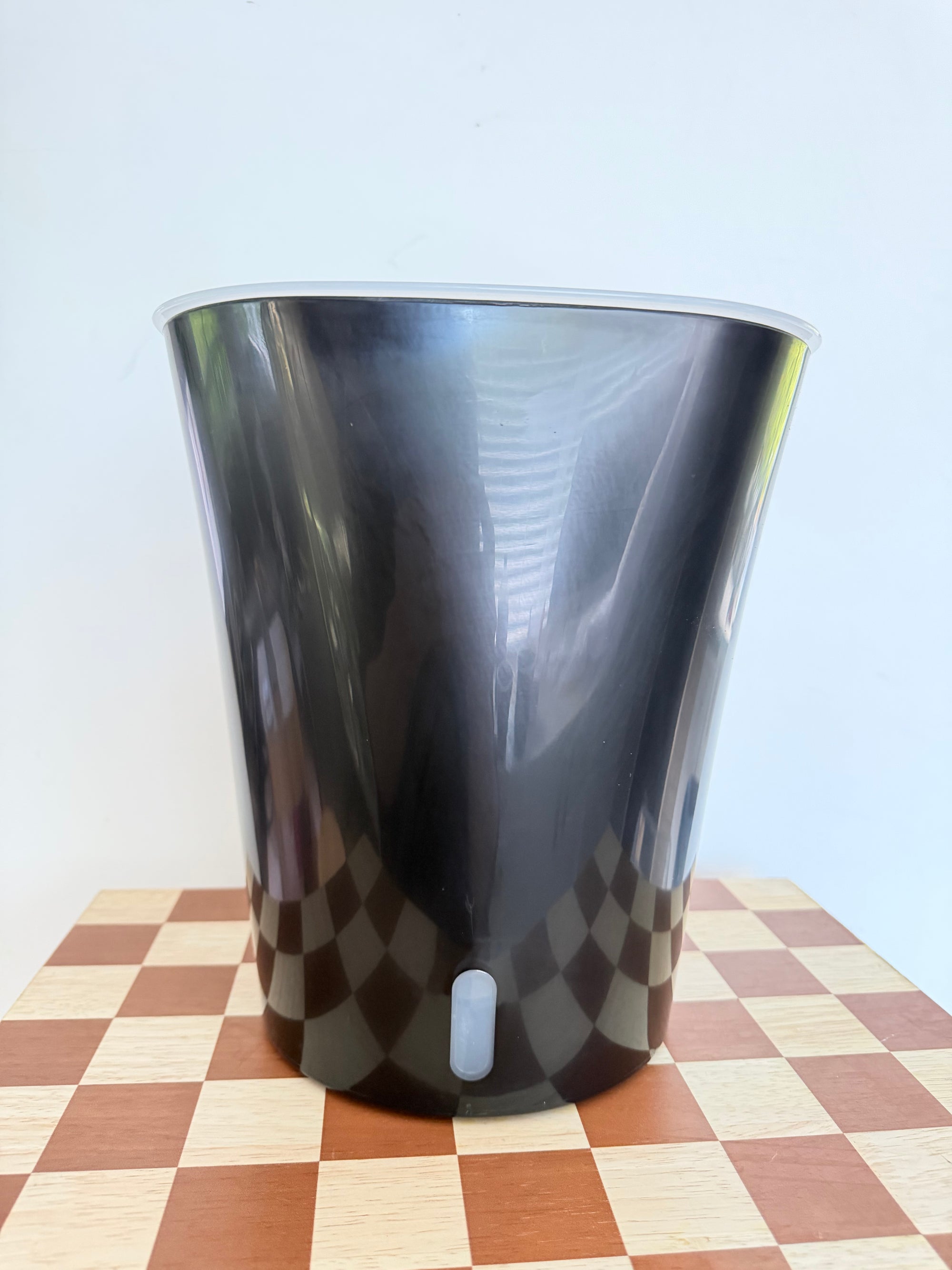 Black Self Watering Pot- 23cm
